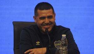 El presidente de Boca, Juan Román Riquelme.
