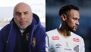 Chicho Serna y Neymar.