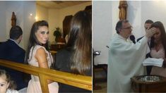 El look de Sabrina Ravelli para su bautismo: ¿fue el acertado? El look de Sabrina Ravelli para su bautismo: ¿fue el acertado?