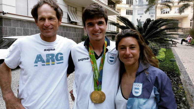 Mateo Majdalani fue entrenador de Lange y Carranza en Río 2016