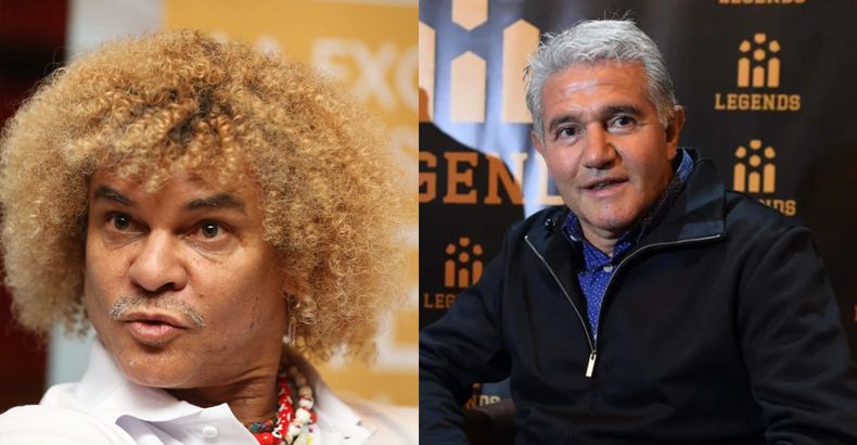 Jorge Burruchaga y Carlos Valderrama hablaron con C5N en Qatar.&nbsp;