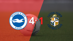brighton and hove fue imparable y goleo 4 a 1