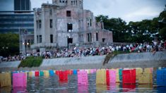Hiroshima rindió homenaje a las víctimas de la bomba atómica.