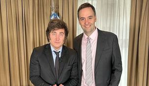 Milei eligió a Adorni para que sea su vocero.&nbsp;