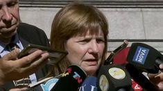 Patricia Bullrich habló al ingresar al Senado. Patricia Bullrich habló al ingresar al Senado.