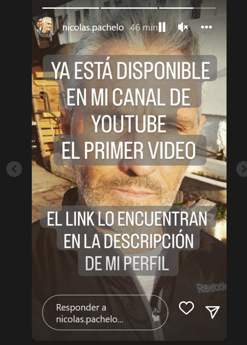 La grabación ya está disponible en su canal de Youtube.