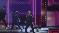 Showmatch: Pachu Peña se tentó de risa en su coreografía Showmatch: Pachu Peña se tentó de risa en su coreografía