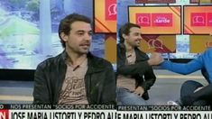 José María Listorti y Pedro Alfonso, entre complicidades y chistes, el productor abandonó el estudio José María Listorti y Pedro Alfonso, entre complicidades y chistes, el productor abandonó el estudio