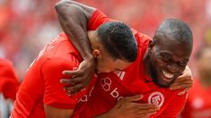 El equipo de Eduardo Coudet superó por 7-1 al de Marcelo Fernandes en el Estadio Beira-Rio, El equipo de Eduardo Coudet superó por 7-1 al de Marcelo Fernandes en el Estadio Beira-Rio,