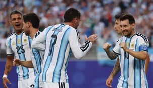 Mundial 2026: los festejos de la Selección están musicalizados con canciones bien argentas.&nbsp;