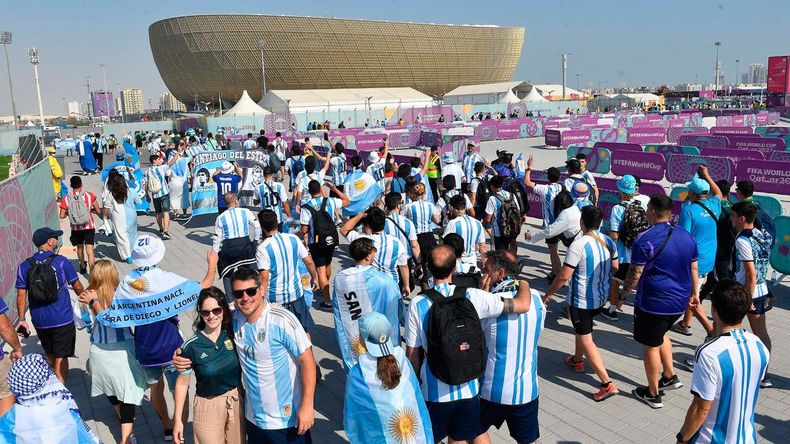 En laprevia de Argentina – Países Bajos