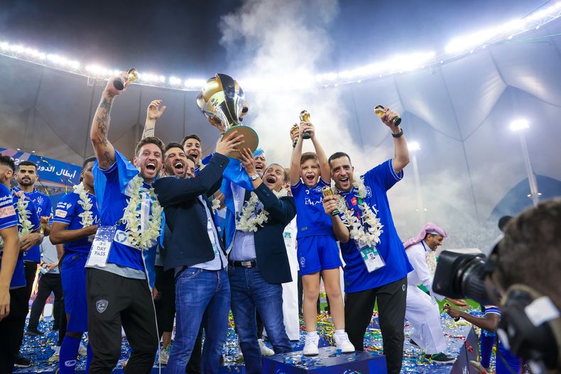 Ramón Díaz, bicampeón en Arabia Saudita