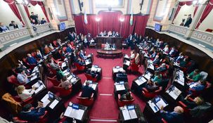 El Senado bonaerense aprobó el proyecto de reelección indefinida. El Senado bonaerense aprobó el proyecto de reelección indefinida.