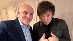 Javier Milei junto a José Luis Espert. Javier Milei junto a José Luis Espert.