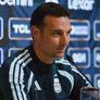Lionel Scaloni, DT de la Selección argentina.