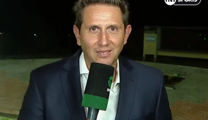 Se le cortó el micrófono a Varsky en pleno partido River - Instituto.&nbsp;