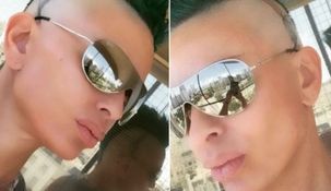 El cambio de look punk de Daniela Cardone El cambio de look punk de Daniela Cardone