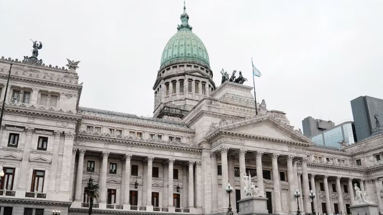 Insólito momento en el Congreso.