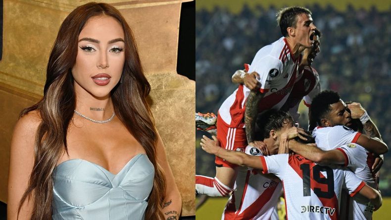 Nicki Nicole habría empezado un romance con un futbolista del Millonario.