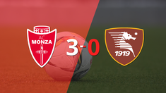 Salernitana fue superado fácilmente y cayó 3-0 contra Monza