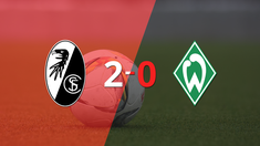 Derrota de Werder Bremen por 2-0 en su visita a Friburgo