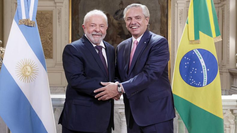 Lula y Alberto Fernández.