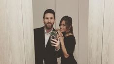 Lionel Messi y Anto Roccuzo Lionel Messi y Anto Roccuzo