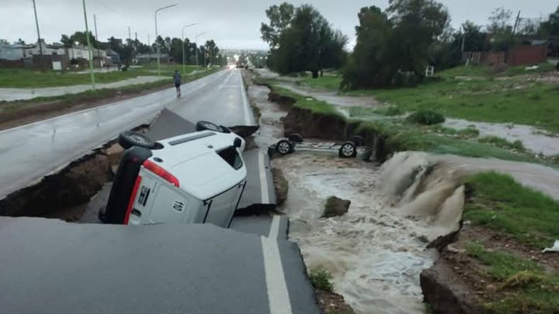Temporal en Bahía Blanca: ya son 12 las víctimas fatales.