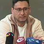 El papá de Agostina Vega en conferencia de prensa junto a su abogada. El papá de Agostina Vega en conferencia de prensa junto a su abogada.