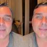 Flávio Bolsonaro durante un vivo de Instagram desde Estados Unidos.