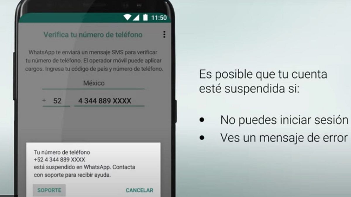 Qué Hacer Si WhatsApp Notifica Que Tu Teléfono Está Suspendido