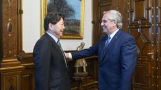 Alberto Fernández se reunió con canciller de Japón para avanzar en una asociación estratégica global.&nbsp;