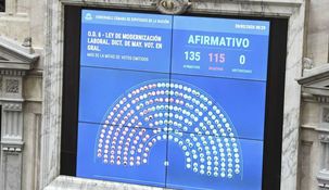 La votación fue pasadas las 00 del jueves.&nbsp;