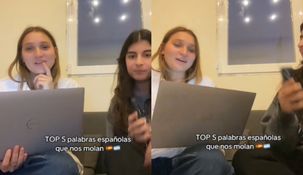 Jóvenes argentinas armaron un top 5 de palabras españolas favoritas y se hacen virales.