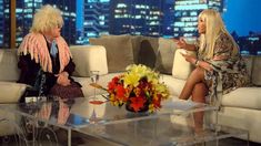 Gasalla con Susana en su personaje de La Abuela Gasalla con Susana en su personaje de La Abuela