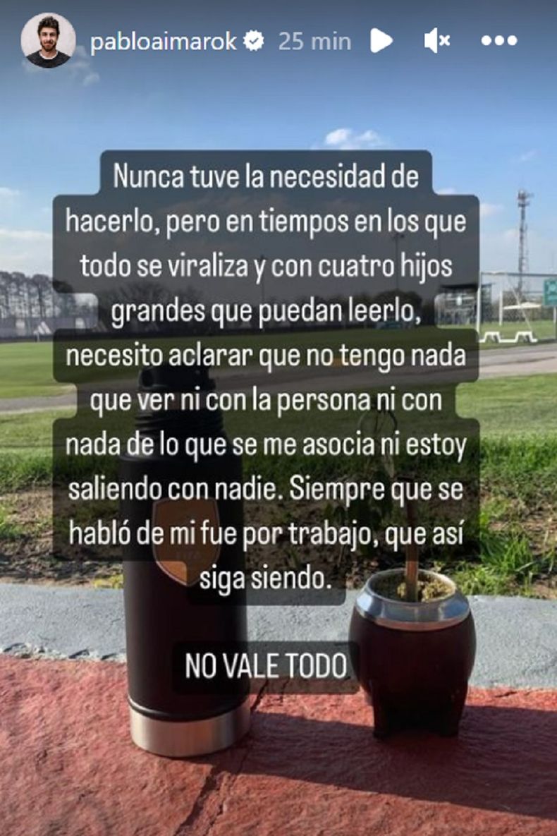 La respuesta de Pablo Aimar sobre 