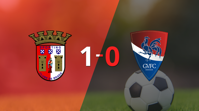SC Braga venció por la mínima a Gil Vicente