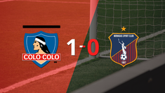 con un solo tanto, colo colo derroto a monagas en monumental