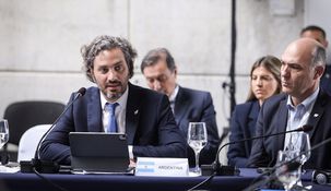 El canciller Santiago Cafiero brindó un discurso ante un foro bicontinental en Sudáfrica.