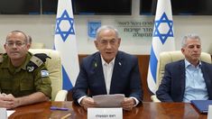 Benjamin Netanyahu: Irán cometió un gran error esta noche y pagará por ello. Benjamin Netanyahu: Irán cometió un gran error esta noche y pagará por ello.