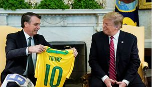 Trump cree que los Bolsonaro son buena gente.