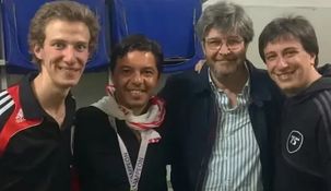 Galllardo junto a Berros.