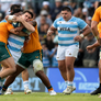 El seleccionado de Felipe Contepomi siempre corrió de atrás y no logró vencer a los Wallabies.