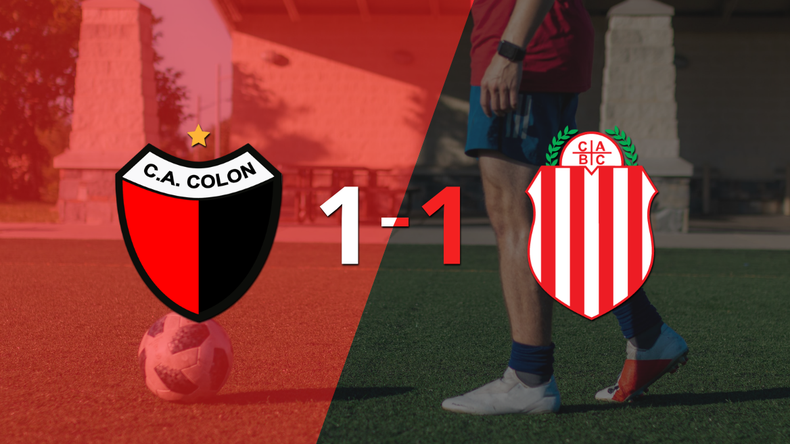 Barracas Central empató 1-1 en su visita a Colón