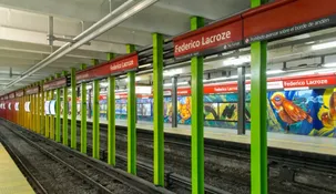 Abren molinetes en la estación Lacroze. Abren molinetes en la estación Lacroze.