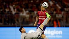 El gol de chilena para cerrar el 5-0. El gol de chilena para cerrar el 5-0.