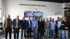 La comuna extendió la cadena de comunicaciones y antenas para los nuevos equipos de vigilancia.