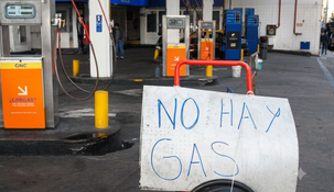 Las estaciones de servicio cortaron el suministro de GNC.&nbsp;