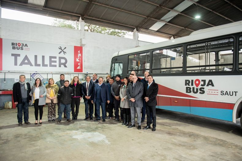 Mejoras en el transporte de la provincia de La Rioja.
