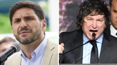 El presidente Javier Milei y el gobernador de Santa Fe, Maximiliano Pullaro. El presidente Javier Milei y el gobernador de Santa Fe, Maximiliano Pullaro.